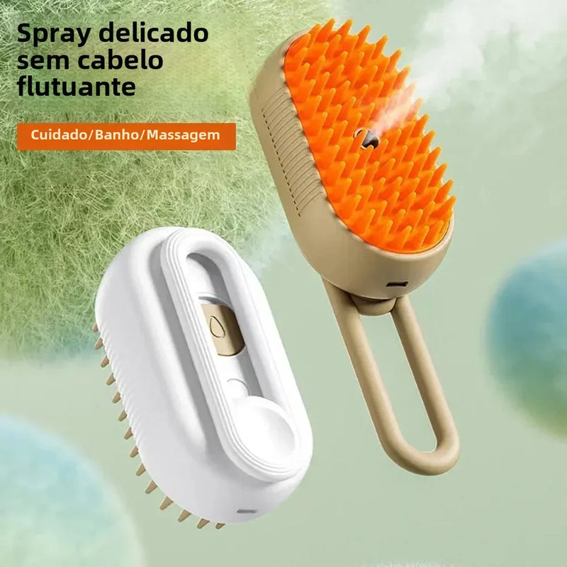 Pente Massageador Spray Elétrico