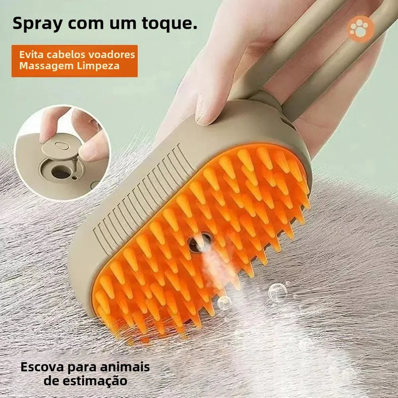 Pente Massageador Spray Elétrico